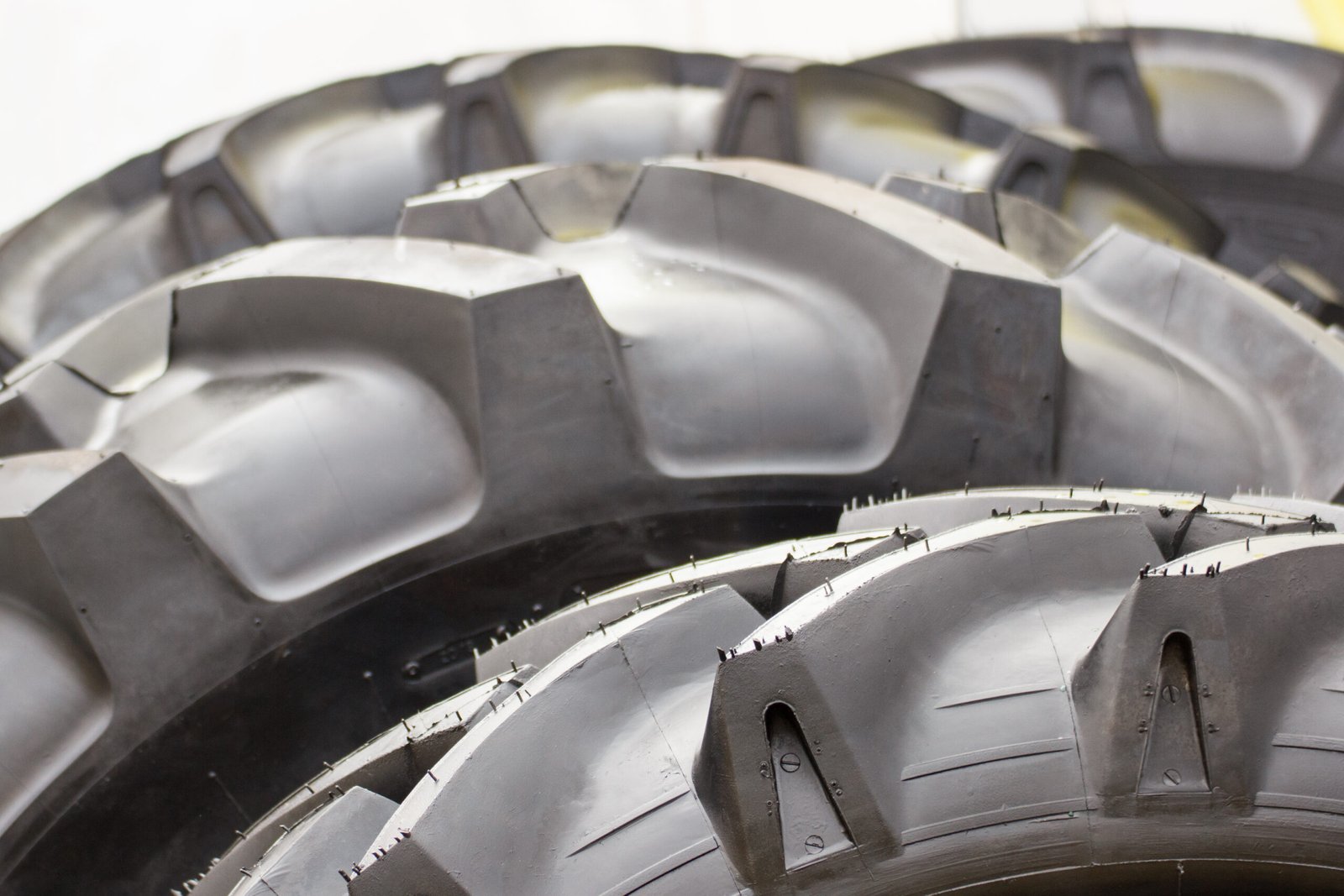 Black tyre using in vehicle, tractor or other industrial and agricultural machine